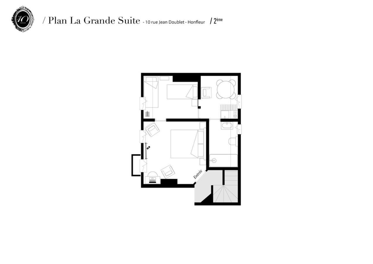 Le 10Honfleur Apartment Exterior photo